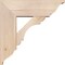 Ekena Millwork Olympic Traditional Smooth Bracket w/ Offset Brace, Douglas Fir, 7 1/2"W x 22"D x 22"H BKT0806X22X22OLY01SDF - alternate 3